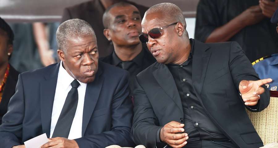 Vice President Amissah-Arthur and President Mahama